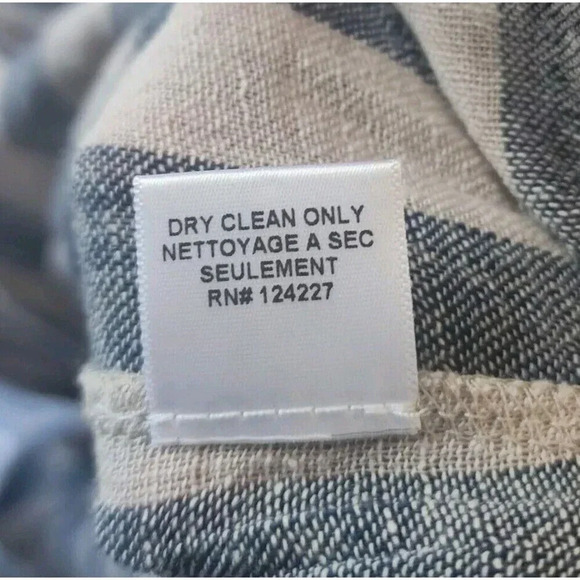 New $350 Misa Los Angeles Dasha Maxi Dress Blue Striped Size XS - Picture 10 of 14